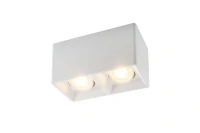 DK3035-WH Светильник накладной IP 20, 10 Вт, GU5.3, LED, белый, пластик