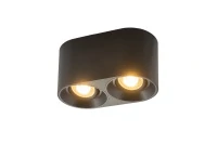 DK3036-BK Светильник накладной IP 20, 10 Вт, GU5.3, LED, черный, пластик