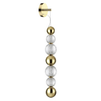 Настенный Светильник Crystal L-vision, Led, Золотой (Odeon Light, 5008/13wl)