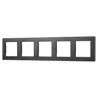 Рамка алюминиевая FRM-PRESTO-ALS-5-BK (Arlight, -)