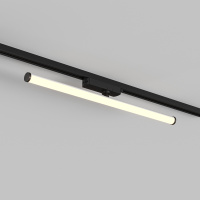 DK6638-BK Поворотный однофазный трековый светильник STROM со светодиодом L600mm 220V 15W 150° 3000K IP20 черный алюминий/акрил